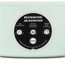 Opvouwbare Mini-Wasmachine - Groen - Draagbaar - 6.5L