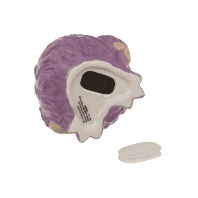 Paarse Monster Kinder Spaarpot van Keramiek