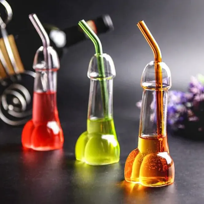Penis Glass- Shotglas Penis - 150 ml - Cocktail Glas