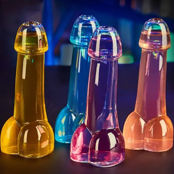 Penis Glass- Shotglas Penis - 150 ml - Cocktail Glas