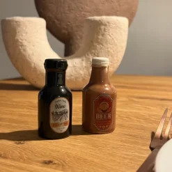 Peper en zoutstel 'bier en wijn'