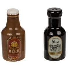 Peper en zoutstel 'bier en wijn'