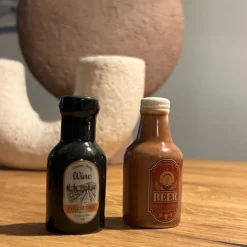 Peper en zoutstel 'bier en wijn'