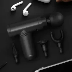 Picco Mini Massagepistool - 13 cm - Inclusief 4 Opzetstukken