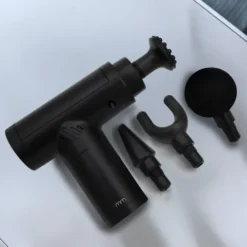Picco Mini Massagepistool - 13 cm - Inclusief 4 Opzetstukken