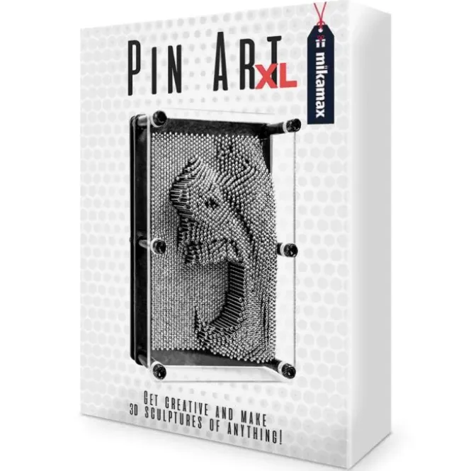 Pin Art XL - 20 cm - 3D spijkerkunst - Pinsculptuur