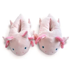 Pluche Axolotl Sloffen - One Size (EU 36-41) - Warm - Ultra-Zachte