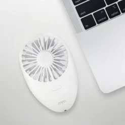 Portable Hand Fan - Wit - 13 cm - Oplaadbare handventilator