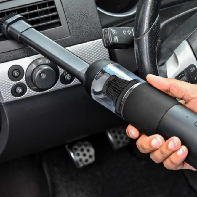 Portable Vacuum Cleaner - 35min Zuigkracht - 3 Opzetstukken