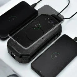 Powerbank Solar 20.000 MAH - Zonne Energie - Draadloos opladen