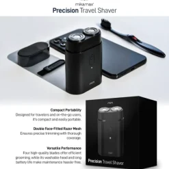 Precision Travel Shaver - Reis Scheerapparaat - 2hr Capaciteit