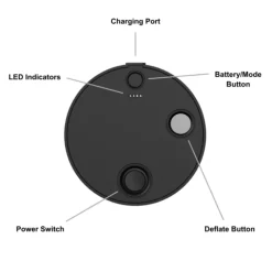Pressurebox Pro Padel - 3 Ballen - USB-C