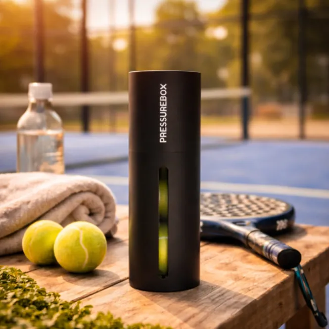 Pressurebox Pro Padel - 3 Ballen - USB-C