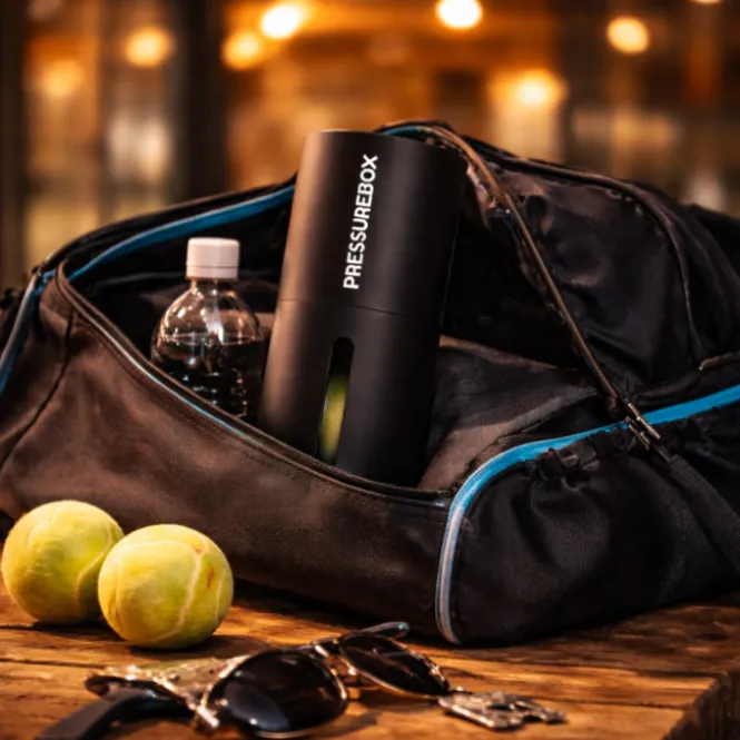 Pressurebox Pro Padel - 3 Ballen - USB-C