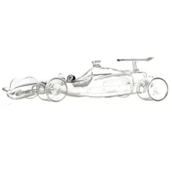 Racing Car Decanter Set - 400ml - Whisky Karaf - 30x19x6 cm