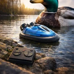 RC Mini Hovercraft - 12 Min. Laden - Compact - Afstandsbediening