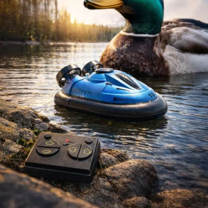 RC Mini Hovercraft - 12 Min. Laden - Compact - Afstandsbediening