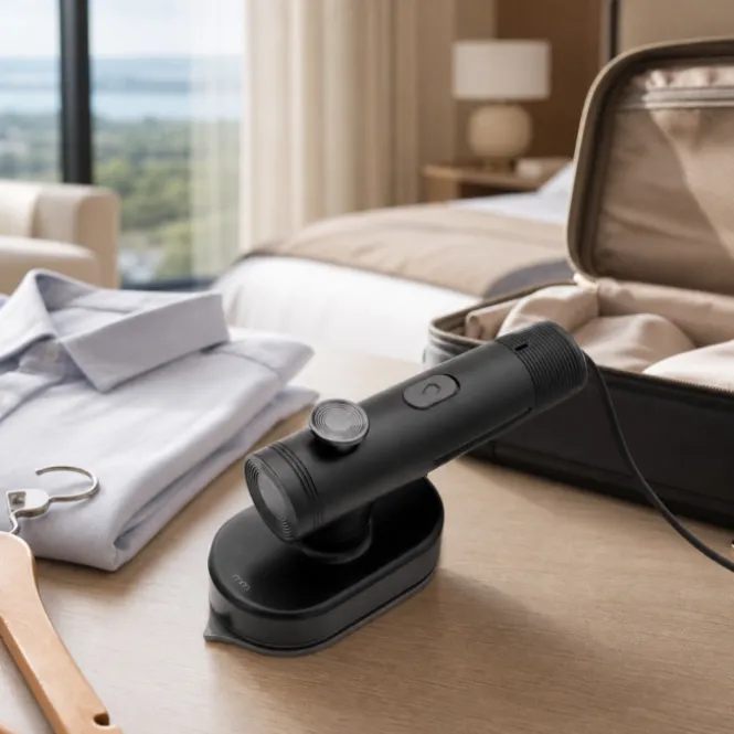 Reisstrijkijzer - Met Stoomfunctie - 20 Sec Warm - Travel iron 20 cm