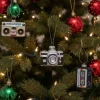 Retro glazen kerstballen - Cassette, Camera & Recorder