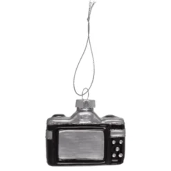 Retro glazen kerstballen - Cassette, Camera & Recorder