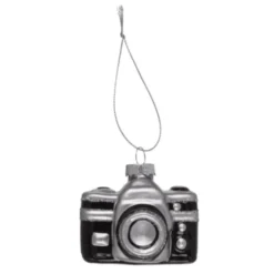 Retro glazen kerstballen - Cassette, Camera & Recorder
