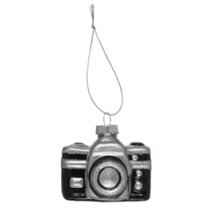 Retro glazen kerstballen - Cassette, Camera & Recorder