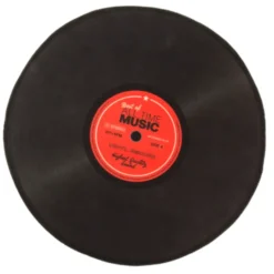 Retro LP Vloermat - Vinylplaat Design - 60 cm