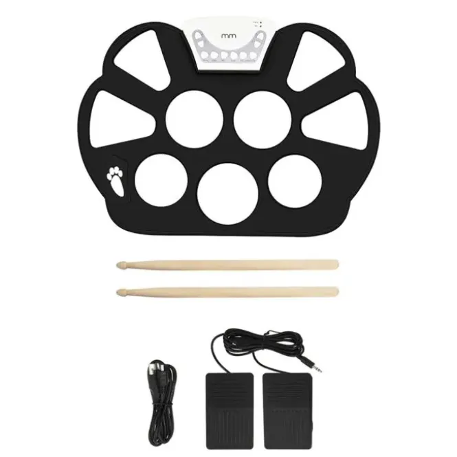 Roll Up Drumkit - Oprolbaar Drumstel - 9 Triggerpads - 38 cm