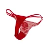 Roos met rode G-string - Romantisch cadeau - One size - 43 cm