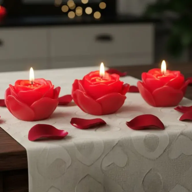 Rozen Kaarsen