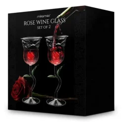 Rozen Wijnglazen - Rose Wine Glass Set