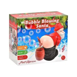 Santa Bubble Blower - Kerstman Bellenblaasmachine