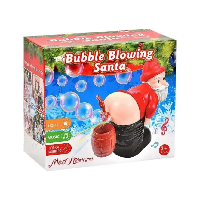 Santa Bubble Blower - Kerstman Bellenblaasmachine