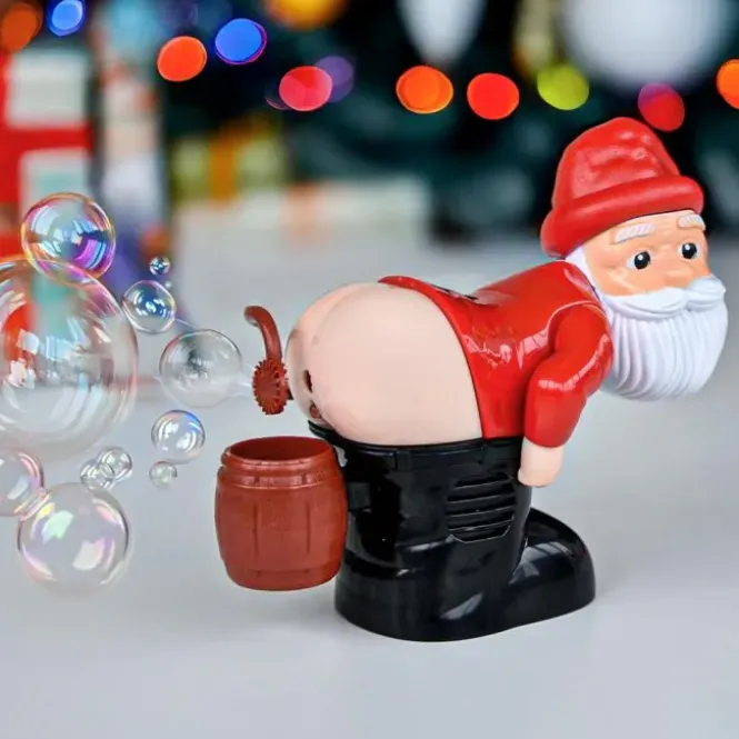 Santa Bubble Blower - Kerstman Bellenblaasmachine