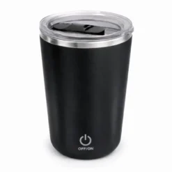 Self Stirring Mug Deluxe - Zwart - 350ml - USB-C