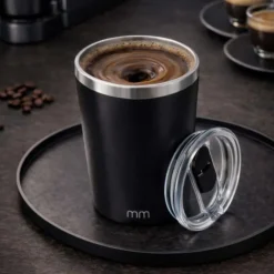Self Stirring Mug Deluxe - Zwart - 350ml - USB-C