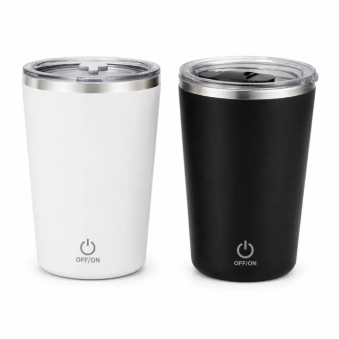 Self Stirring Mug Deluxe - Zwart en Wit