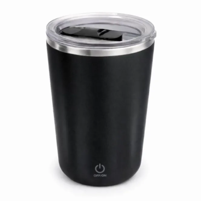 Self Stirring Mug Deluxe - Zwart en Wit