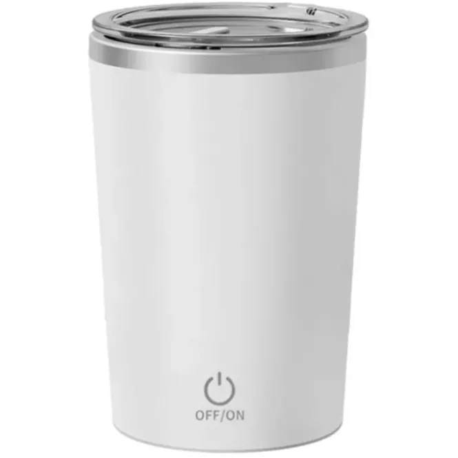Self Stirring Mug Deluxe - Zwart en Wit