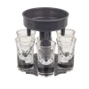 Shot Dispenser - 6 Shotglaasjes - Compact Design