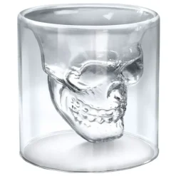 Skull Shot Glass - 60 ml - Gothic Design - Glas