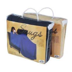 Snugs - Deken met Mouwen - 140 x 185 cm - Blauw of Beige
