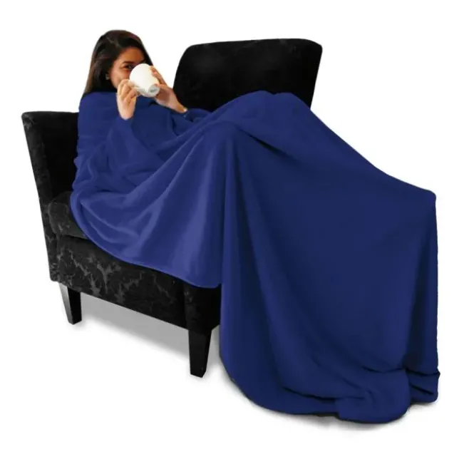 Snugs - Deken met Mouwen - 140 x 185 cm - Blauw of Beige