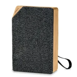 Solar Bamboo Mini Speaker - Compact, Duurzaam, Bluetooth, 3W