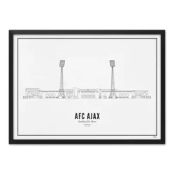 Stadion De Meer Poster – AFC Ajax Wanddecoratie