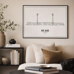 Stadion De Meer Poster – AFC Ajax Wanddecoratie
