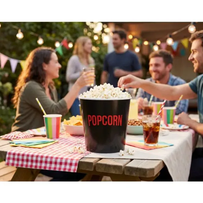 Streaming Popcorn Bowl – Popcornbak 2,8L – Snackkom