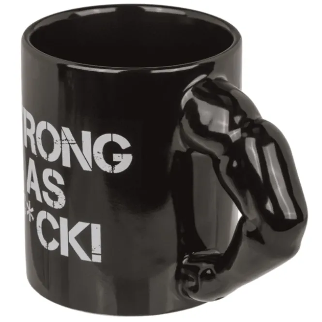 Strong as F*ck mok - Steengoed - Stoer design - Ruime inhoud