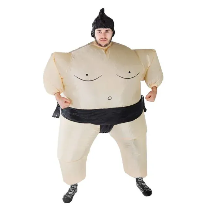 Sumo Wrestler Costume - Opblaasbaar - Worstelpak
