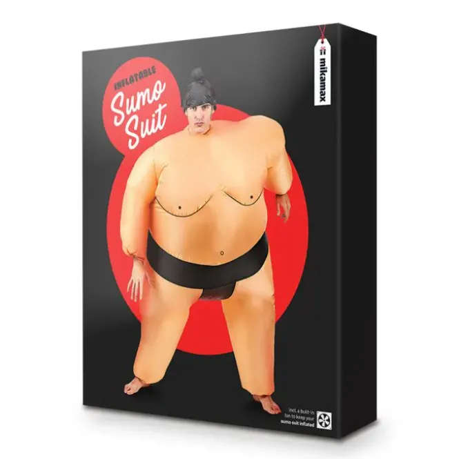 Sumo Wrestler Costume - Opblaasbaar - Worstelpak